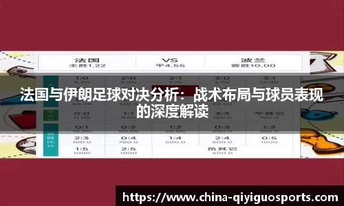 法国与伊朗足球对决分析：战术布局与球员表现的深度解读